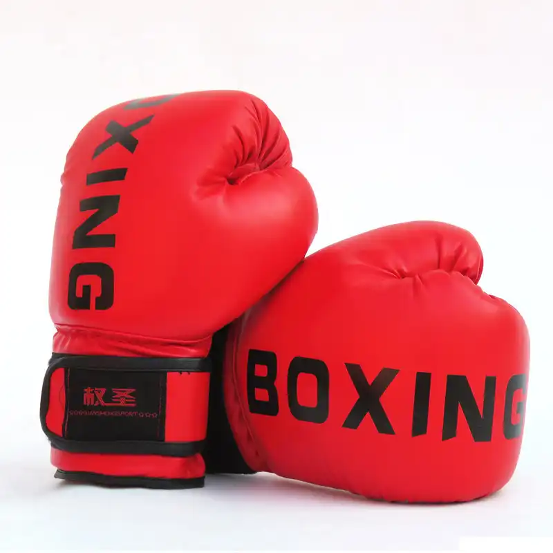 6oz Kids KICK Boxing//MMA//UFC//Sparring//Training//Muay Thai Kick Gloves Red