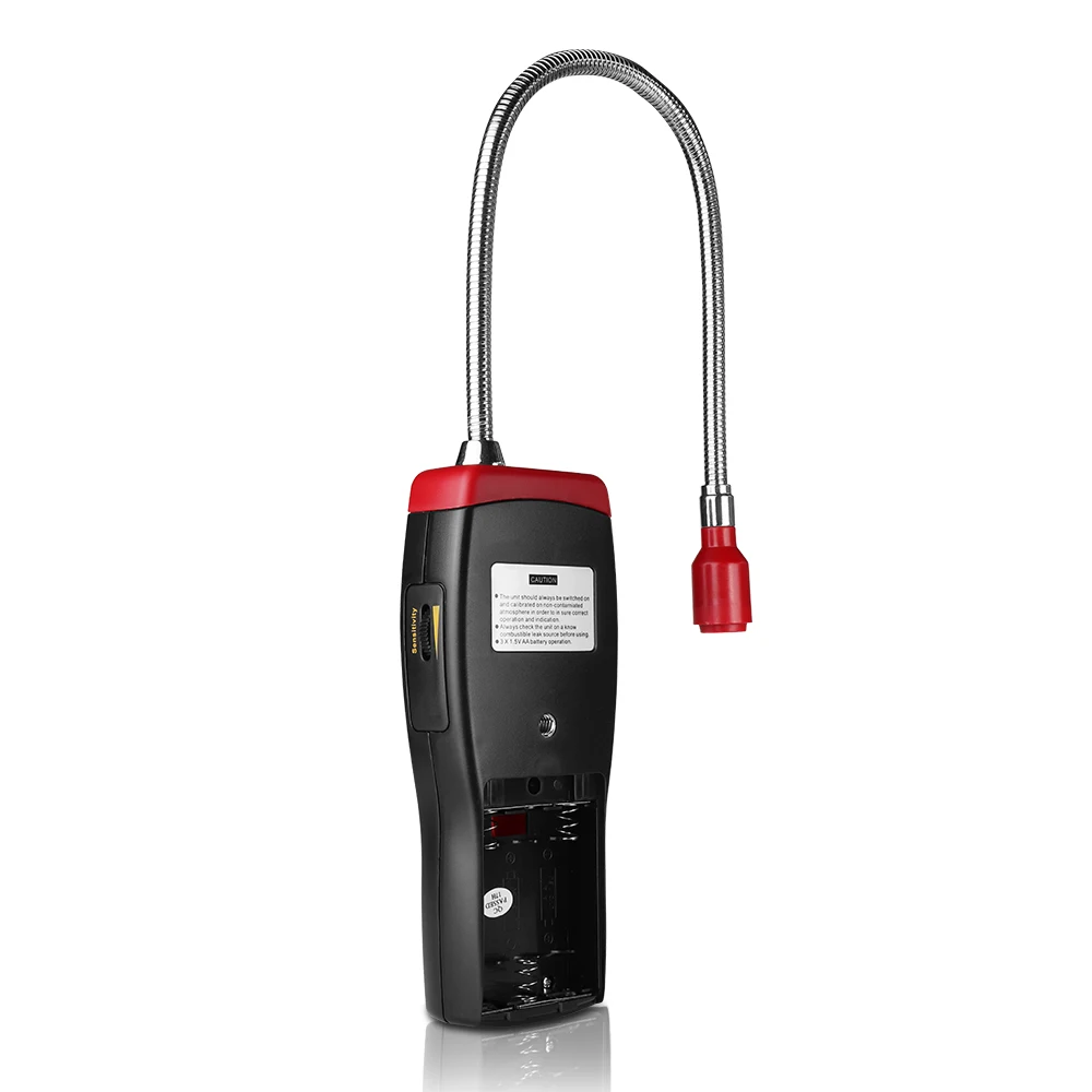 Goede Gas Analyzer Brandbaar Gas Detector Poort Ontvlambaar Natural Gaslek Meter Tester Air Kwaliteit Monitor Alarm voor Gevaarlijke Gas