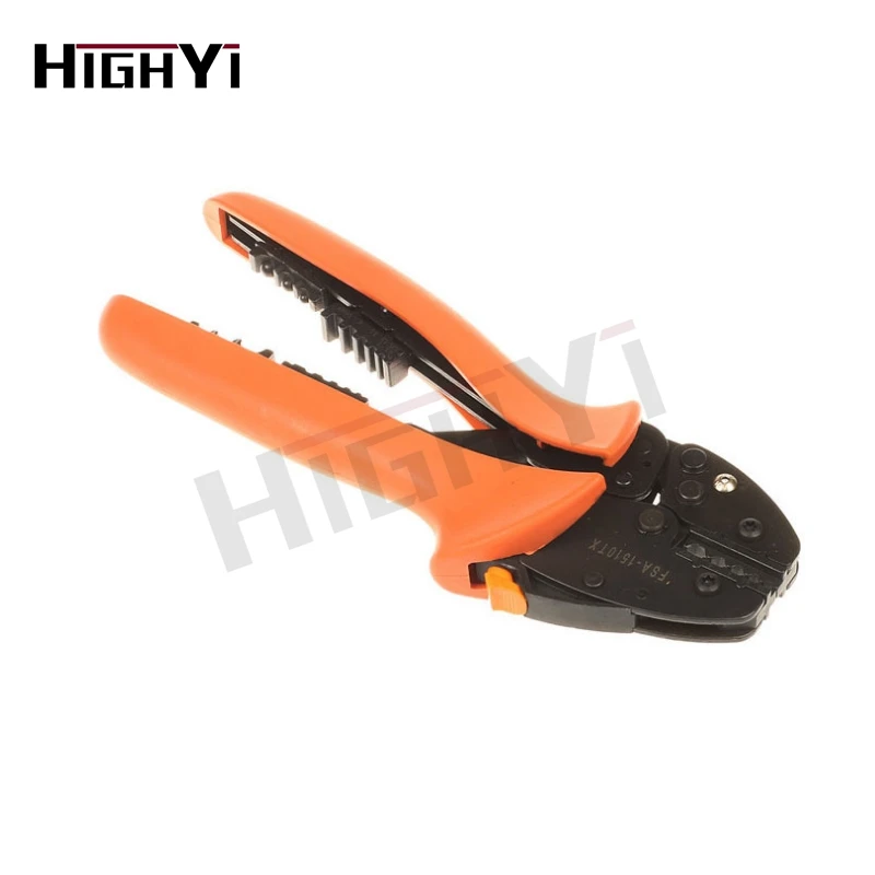 FSA-1510TX сверхпрочные ручные обжимные плоскогубцы с 5 плашками для 1,5-10 мм2 кабельных наконечников