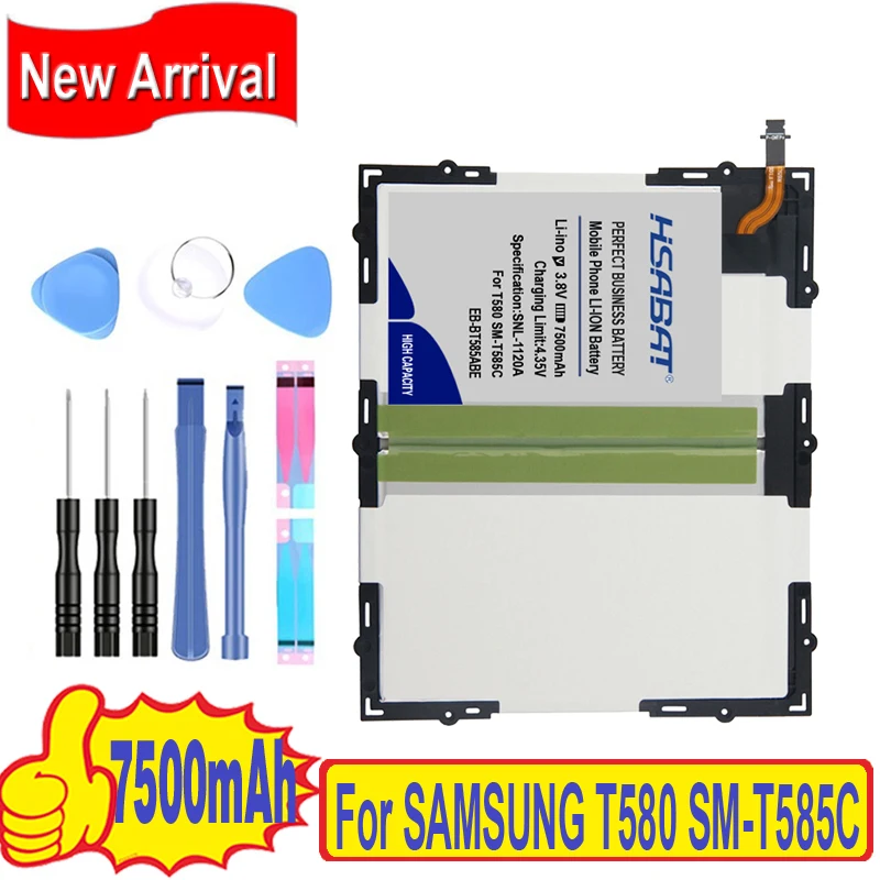 Топ бренд Новинка 7500 мАч EB-BT585ABE батарея для samsung Galaxy Tablet Tab A 10,1 T580 SM-T585C T585 T580N