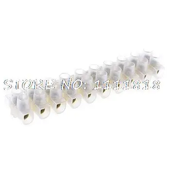 

Electrical 4mm Wire Two Rows 12 Postions Terminal Barrier Block 380V 20A