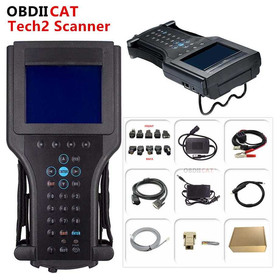 OBDIICAT For G M Tech2 Card Car Diagnostic Tool Obd2 Scanner Black Tech 2  Scanner For G M/SA AB/OP EL/SUZ U KI/ISU ZU/ Ho lde n|Auto Key Programmers|  - AliExpress