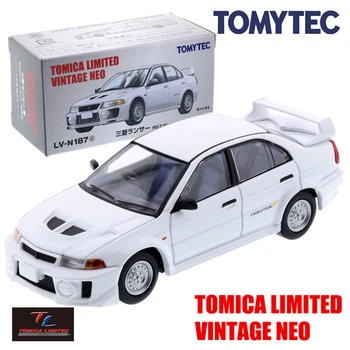 

Tomica Calimited Vintage Neo 1/64 LV-N187c Mitsubishi Lancer RS Evolution V White 98 Finished Product