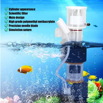

SQ50 Acrylic Mini Fish Tank Protein Skimmer Aquarium Accessory CN Plug 220-240V Fish Tank Air Pump Aquatic Pets Products