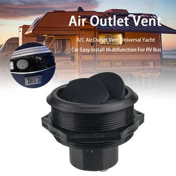 

ATV For RV Bus A/C Air Outlet Vent Multifunction Deflector Easy Install Boat Universal Yacht Dashboard Round Car Roof