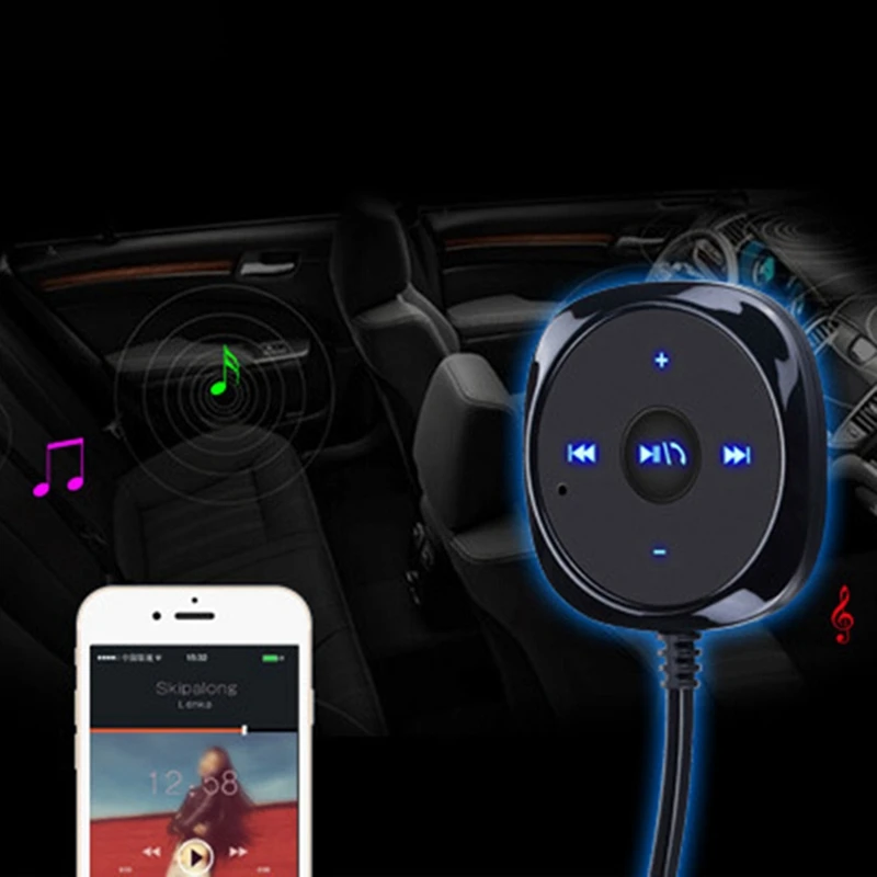 Автомобильный Bluetooth аудио приемник Авто Аудио громкой связи музыкальный приемник адаптер USB зарядное устройство Автомобильная электроника