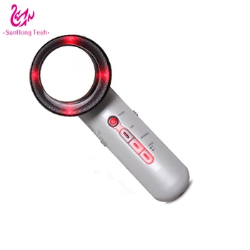 

Beauty equipment portable mini LED light ultrasonic slimming device