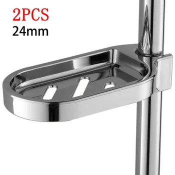 

Bathroom Soap Dish ABS Household 2pcs Durable Set Wear-proof Slide Soap