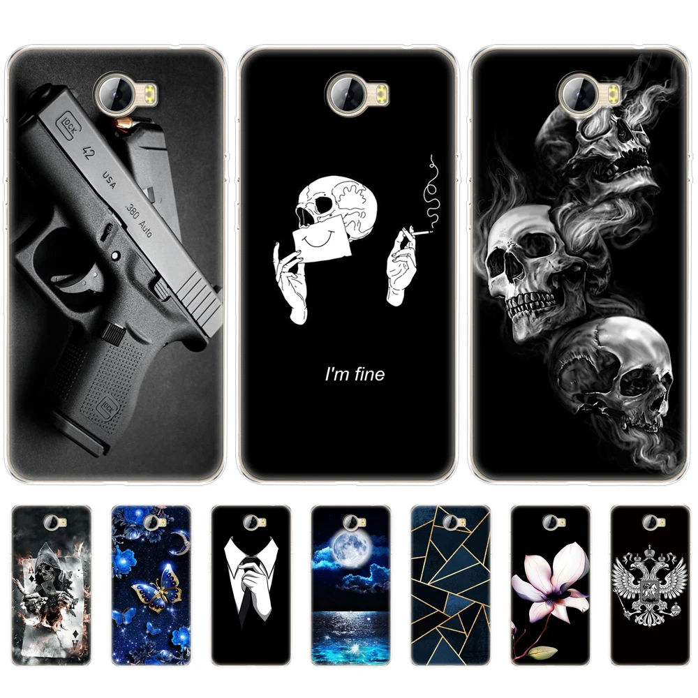 Copertura Molle Della Cassa Del Silicone Tpu Per Huawei Y5 Ii Y5 2 / Y6 Ii Compact / Russia Onore 5A Lyo-L21