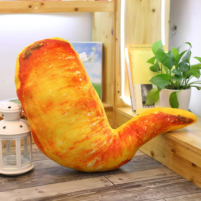 20 см мягкая забавная жареная рыба курица нога жареное крыло кальмар моделирование подушка в виде еды креативная плюшевая подушка игрушка Диван Декор