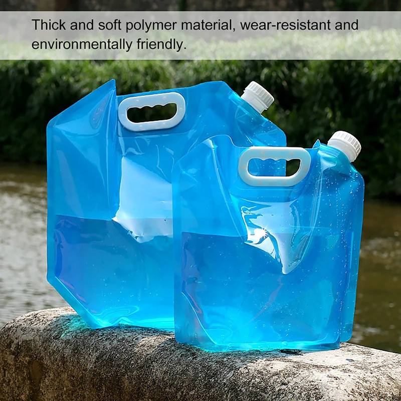 Outdoor Water Bags Foldable portable Drinking Camp Cooking Picnic BBQ