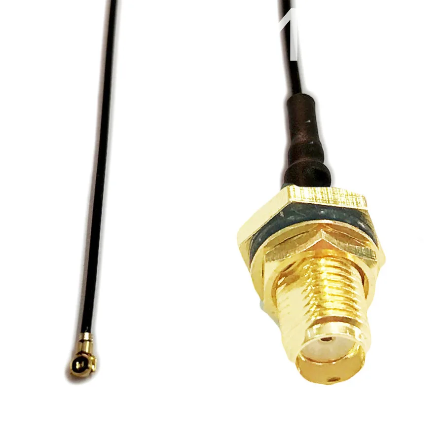 

100pcs IPX MHF4 U.FL IPEX to Waterproof SMA O-ring Female Bulkhead RF pigtail WIFI PCI Antenna 0.81mm cable 10/15/20/30cm