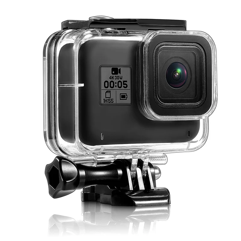 Экшн-камера водонепроницаемый чехол s Дайвинг защитный чехол для Gopro Hero 8 PUO88