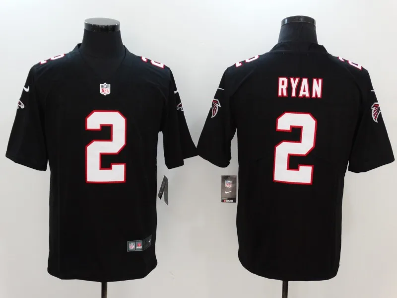 Хаки Мужские футболки для футбола, Matt Ryan Calvin Ridley evonta Freeman Deion Sanders - Цвет: Хаки