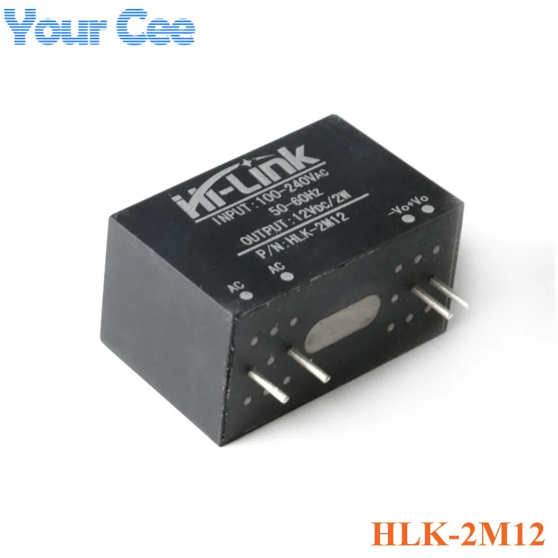 AC-DC Power Module AC to DC Mini Isolation Switch Power Supply Module 220v to 3.3v 5v 9v 12v HLK-HLK-2M03 2M05 HLK-2M09 HLK-2M12 (4)