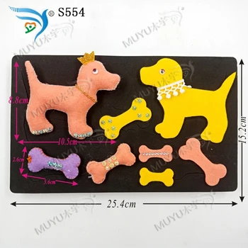 

Dog and bone muyu cutting die-- new wooden mould cutting dies for scrapbooking S554
