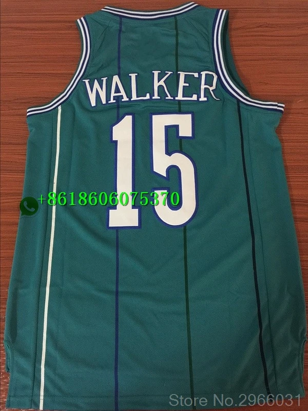 for men A+++ Качественная мужская футболка для взрослых#15 Kemba Walker - Цвет: for men