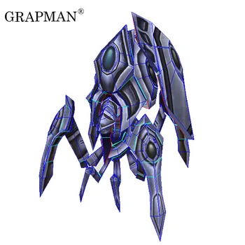 

Interplanetary Protoss Tracker 3D Paper Model DIY Toys
