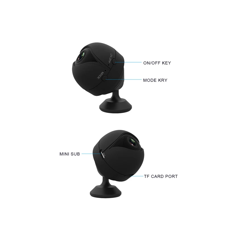 Vikewe V2 wifi мини ip-камера маленькая камера HD 1080 P видео датчик ночного видения Видеокамера микро камера s DVR регистратор движения видеокамера