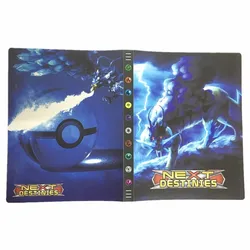 Livre de Collection de Cartes Pokemon, Jouet pour Enfant, Cadeau, Pikachu, Dossier de Rangement, 9 Pochettes par Page, 432 Cartes au Total 