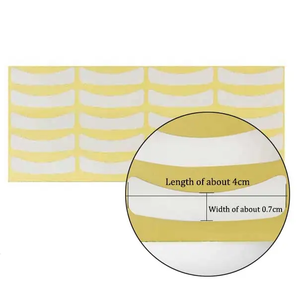 Newly 50 Pair Paper Patches Eyelash Under Eye Pads Lash Eyelash Extension Paper Patches Eye Tips Sticker Wraps CTN88
