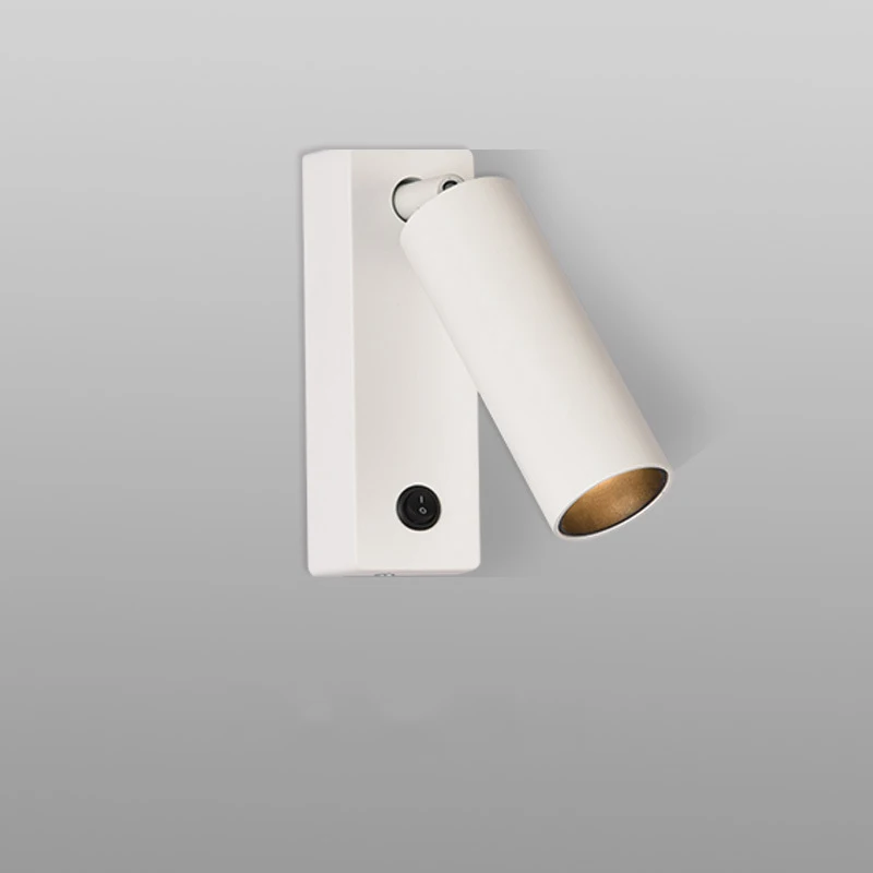 3W Led Ceiling Wall Light Spot Lights Modern Style Folding Rotation Home Hotel Bedroom Bedside Living Room Reading Wall Lamp
