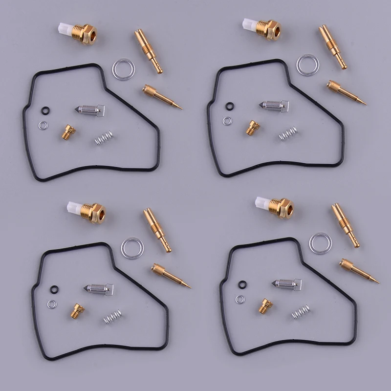 4 Sets Carburetor Repair Rebuild Motorcycle Kits Fit for Honda