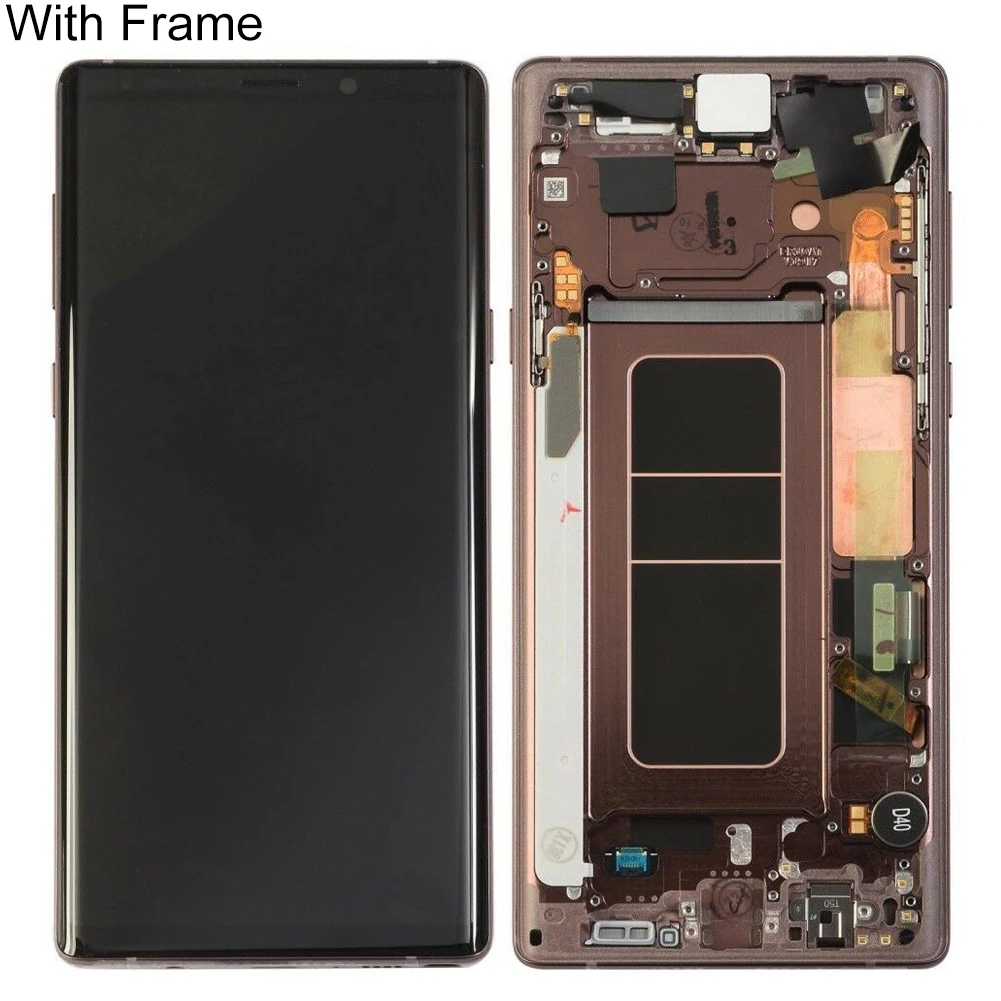 N ew поступление Замена ЖК сенсорный экран дигитайзер с рамкой для samsung Galaxy Note 9 N960