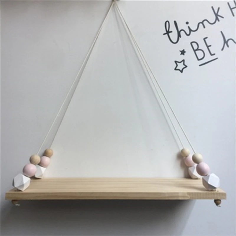 Полка Рождественская Скандинавская настенная подвесная Вешалка из бисера доска