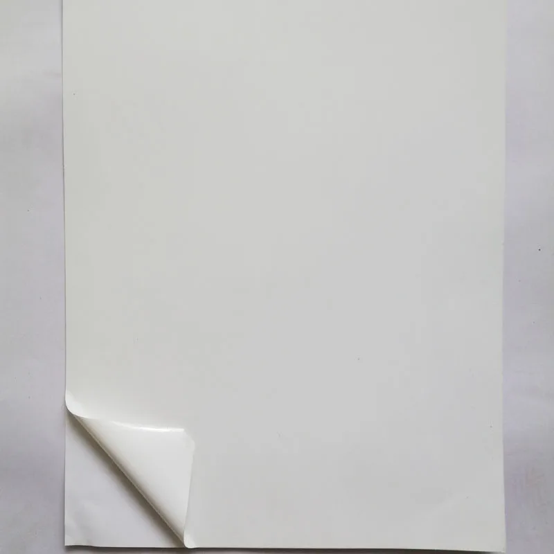 레이저 프린터 또는 스크린 인쇄용 A4 달걀 껍질 깨지기 쉬운 종이 스티커 변조 방지 라벨