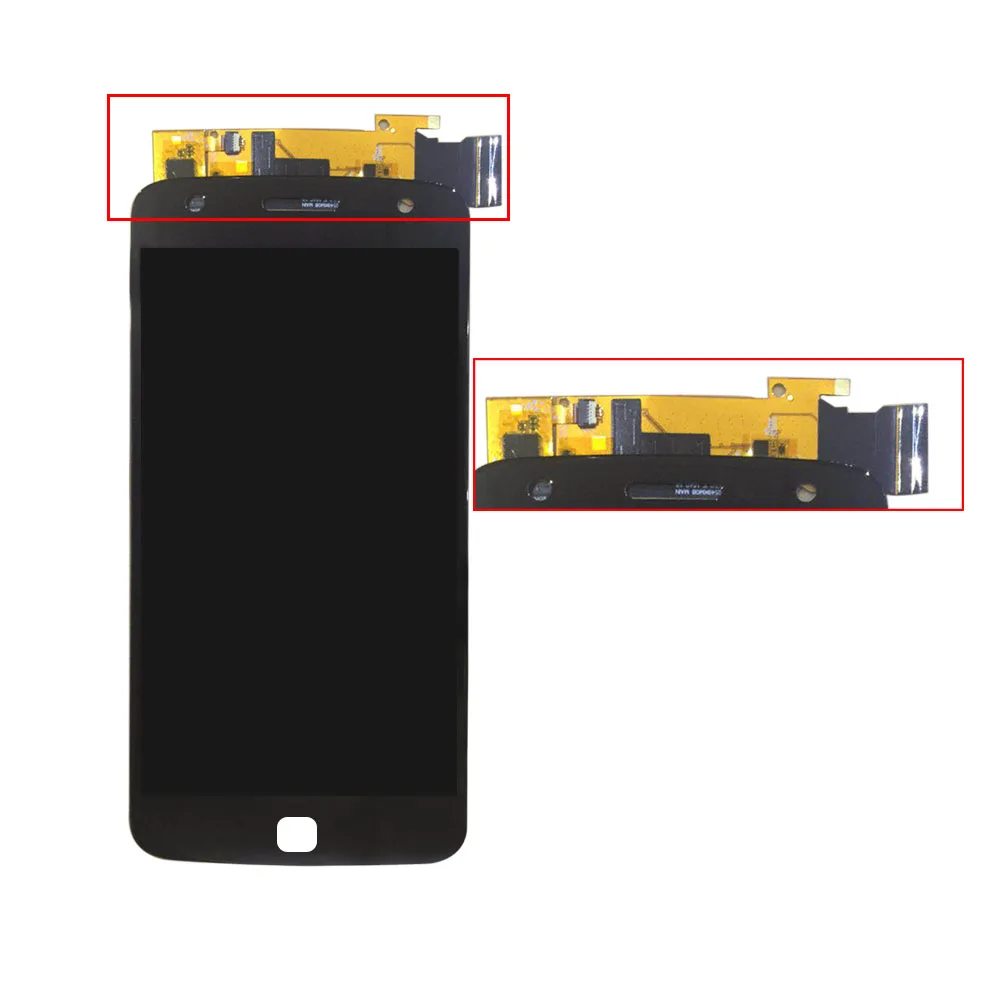 Протестированный супер AMOLED ЖК-дисплей для Motorola Moto Z Play XT1635, ЖК-экран, сенсорная панель, дигитайзер, сборка, запасные части