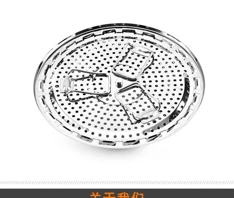 Раздвижная Паровая камера из нержавеющей стали Yangjiang Lotus Пароварка фрукты пластины складные формы для выпекания кухонные инструменты сливной корзины Steamin