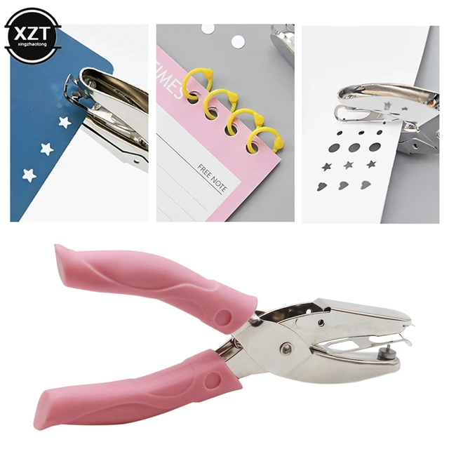 Single Hole Puncher Metal 3mm/6mm Pore Diameter Punch Pliers Hand Paper  Scrapbooking Punches - AliExpress