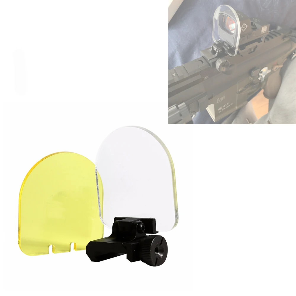 

20mm Protector Rifle Airsoft Lens Guard Sight Scope Outdoor Tactical Tackle Holographic Glasses Eyes Protection Accessories