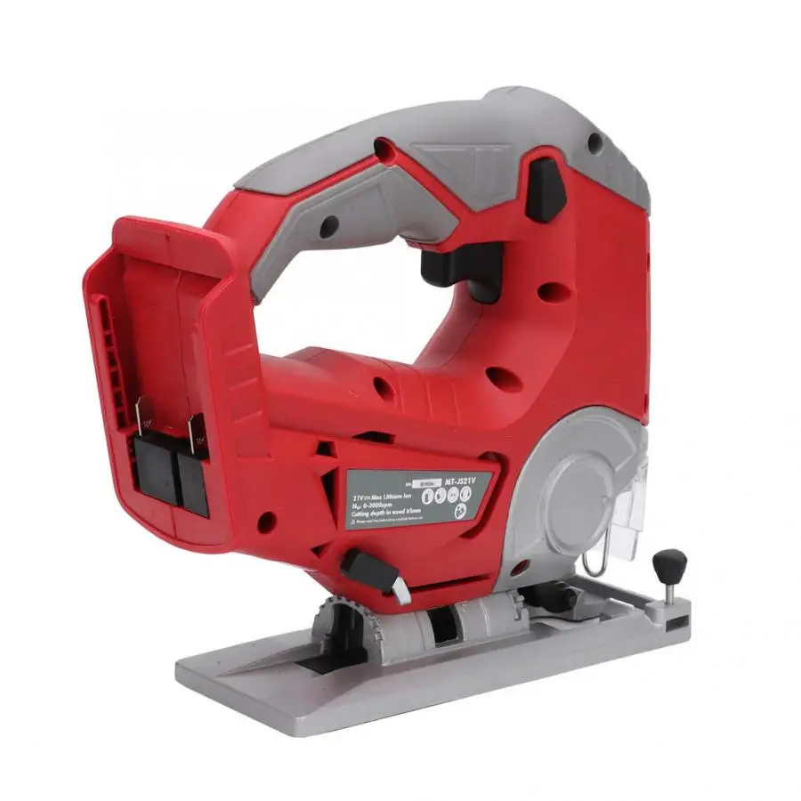 

Rechargeable Metal Cutting Electric Reciprocating Pull Woodworking Jigsaw Hand Tool 65/65/6mm Cutting Thickness