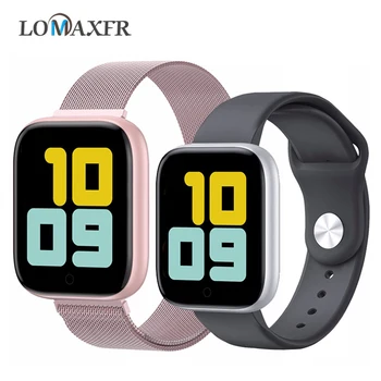 

T85 Smart Watch Android Watches for Women 1.54 Inch Color Screen Men Sport SmartWatch Heart Rate Monitor Fitness Bracelet Pk P70