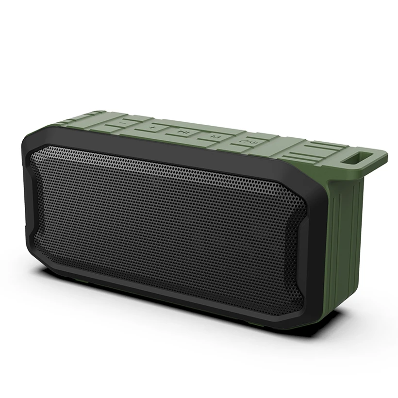 Открытый водонепроницаемый сабвуфер беспроводной Bluetooth 5,0 динамик объемный HiFi Громкоговоритель с микрофоном для телефона TF карта AUX U диск Play