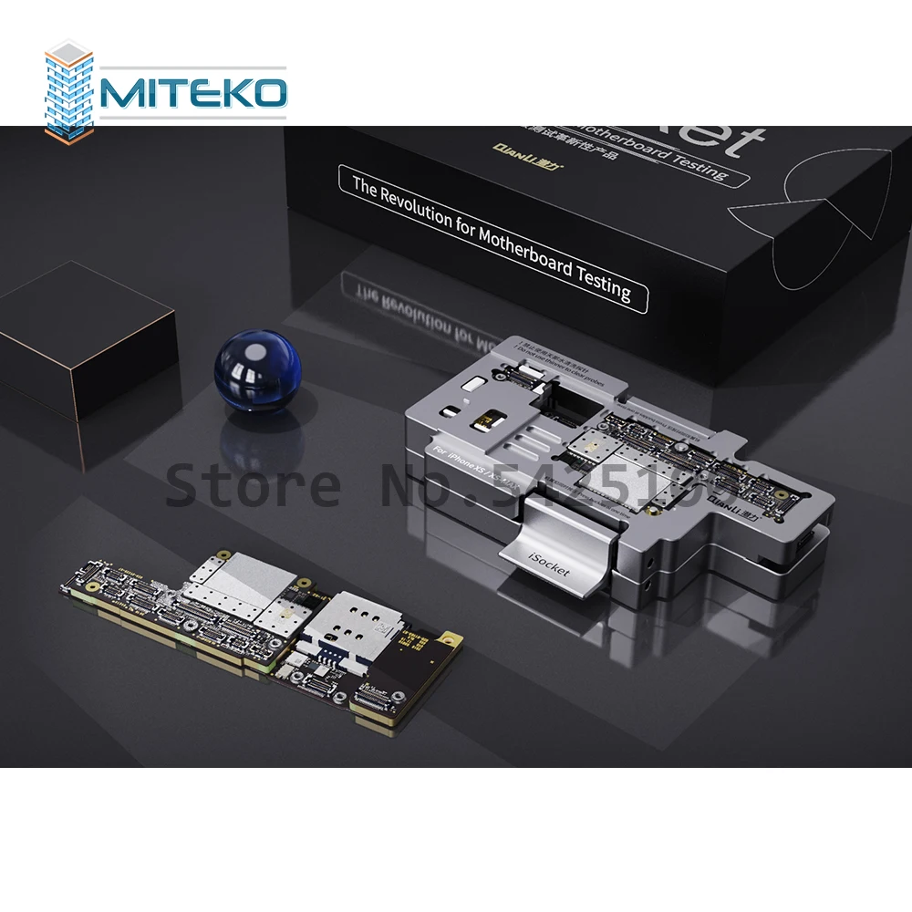 MITEKO Qianli iSocket для iPhone X/XS Xsmax материнская плата тестовая арматура двухэтажная материнская плата функция тест er