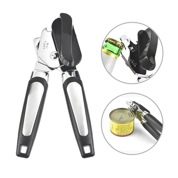 

Can Opener Heavy Duty Professional Stainless Steel Manual Portable Ergonomical Bar Wine Beer Bottle Opener Cutter Kitchen Tool