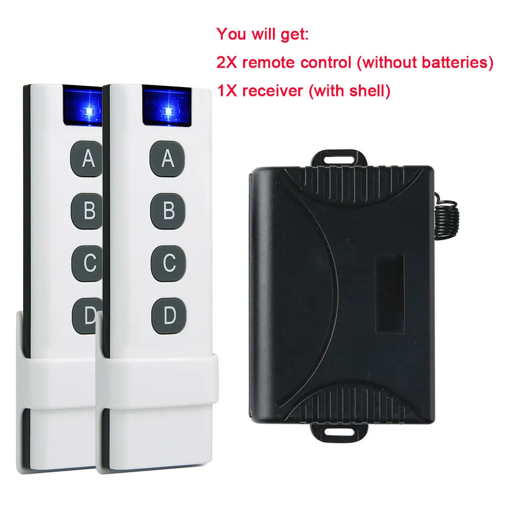DC 12V 1CH 433Mhz RF Relay Smart Wireless Remote Control Light Switch, –  KTNNKG