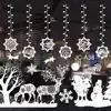 FRIGG Christmas Wall Stickers Window Glass Stickers 2022 Christmas Decor For Home Merry Christmas Ornament Noel Navidad Natal ► Photo 3/6