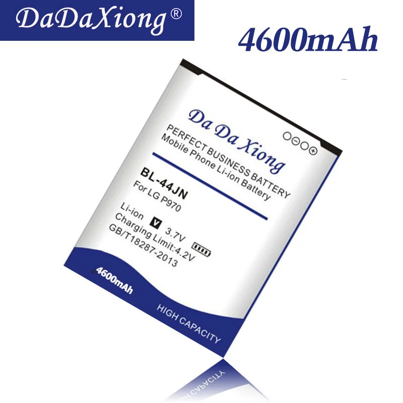 Аккумулятор DaDaXiong 4600 мАч для телефона LG P970 P690 P693 E730 E510 C660 P698 MS840 L5 E400 E610 | Мобильные
