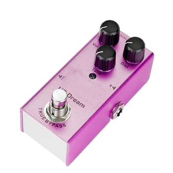 

Us Dream Guitar Effects Pedal Gain/Level/Tone Knob High Low Frequency Effect Pedals with True Bypass Switch