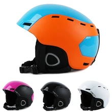 Интегрированный литой лыжный шлем Utralight безопасности Оборудование для взрослых детей зимние спортивные сноуборд скейтинг скейтборд X-Sports