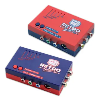 

A/V Converter and Line-doubler RetroScaler2x 480p60 signal for Retro Video Game Console PS2/N64/SG Dreamcast/Atari2600
