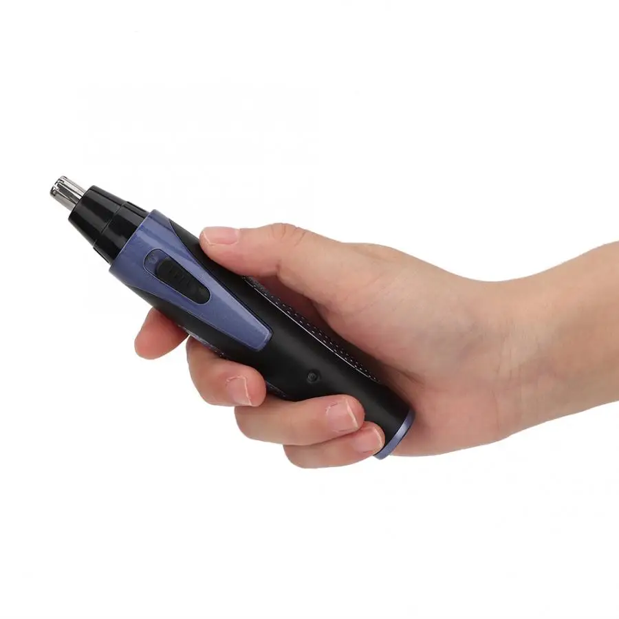 2 в 1 usb зарядка многофункциональный электрический триммер для волос в носу брови резак Обрезка машина синий