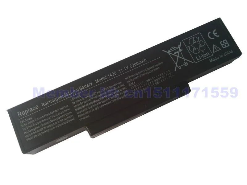 JIGU аккумулятор для ноутбука Dell Inspiron 1425 1426 1427 1428 80L6 906C5050F 908C3500F BATFL91L6 5200 мАч 6 ячеек