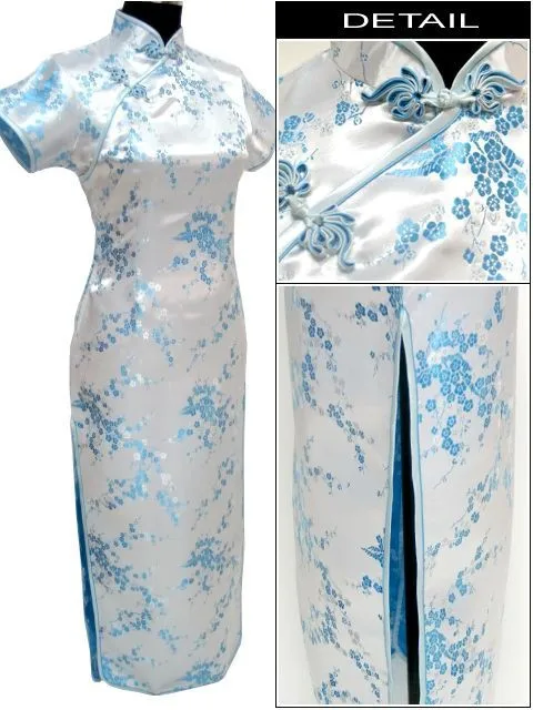 Золотое традиционное китайское платье Женская атласная длинная Cheongsam Qipao одежда размера плюс S M L XL XXL XXXL 4XL 5XL 6XL J3081