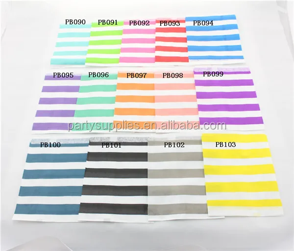 Sailor Stripe Party Favor Bags 008
