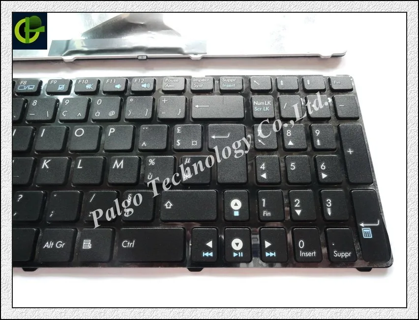 Французская клавиатура для ноутбука Asus G73Sw G73Jh G73Jw K52D K52DR K52DY K52JK K52JR K52JT K52JU K52JV K53SV K53SC Черный FR AZERTY клавиатура